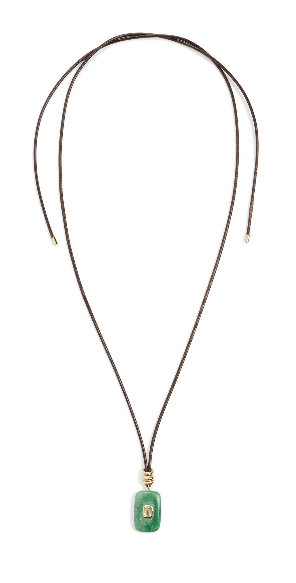 Lacey Ryan Pendant Treasure Green Moonstone Necklace Green One Size