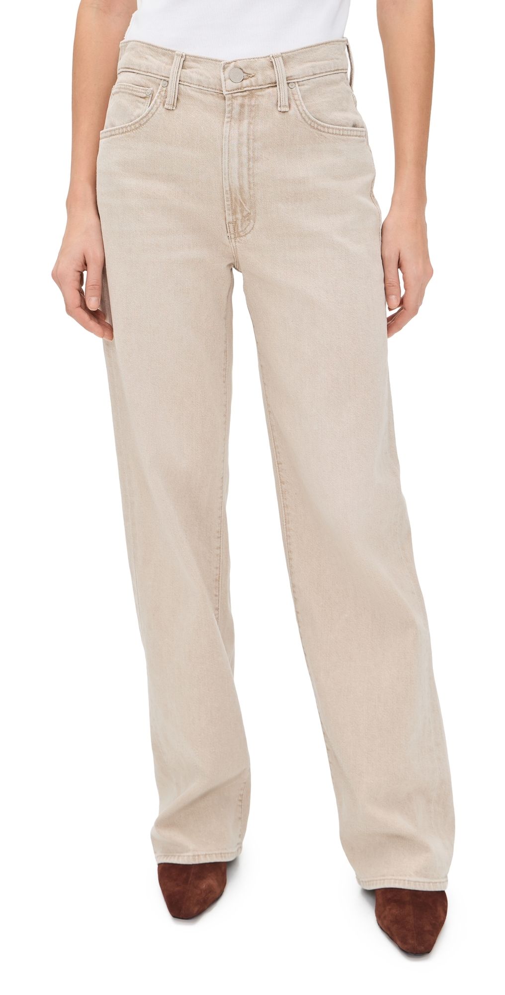 MOTHER The Dodger Sneak Jeans Caramel 34