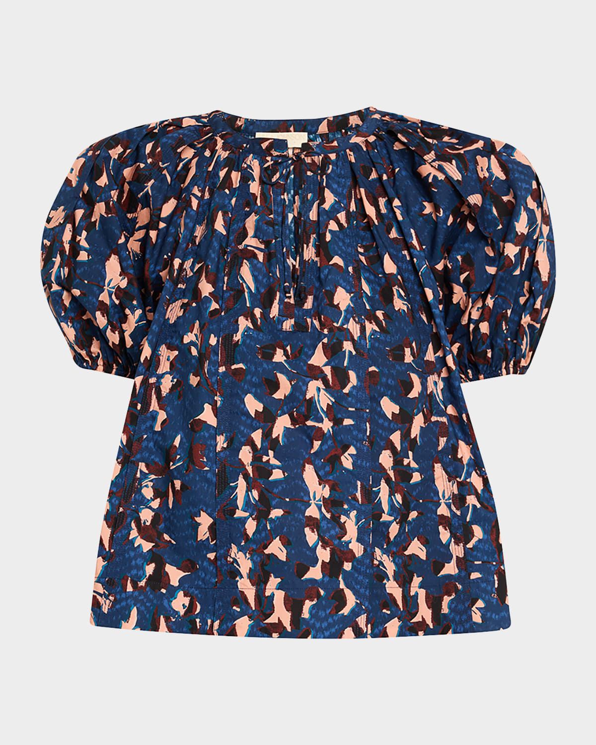 Loli Short-Sleeve Blouse