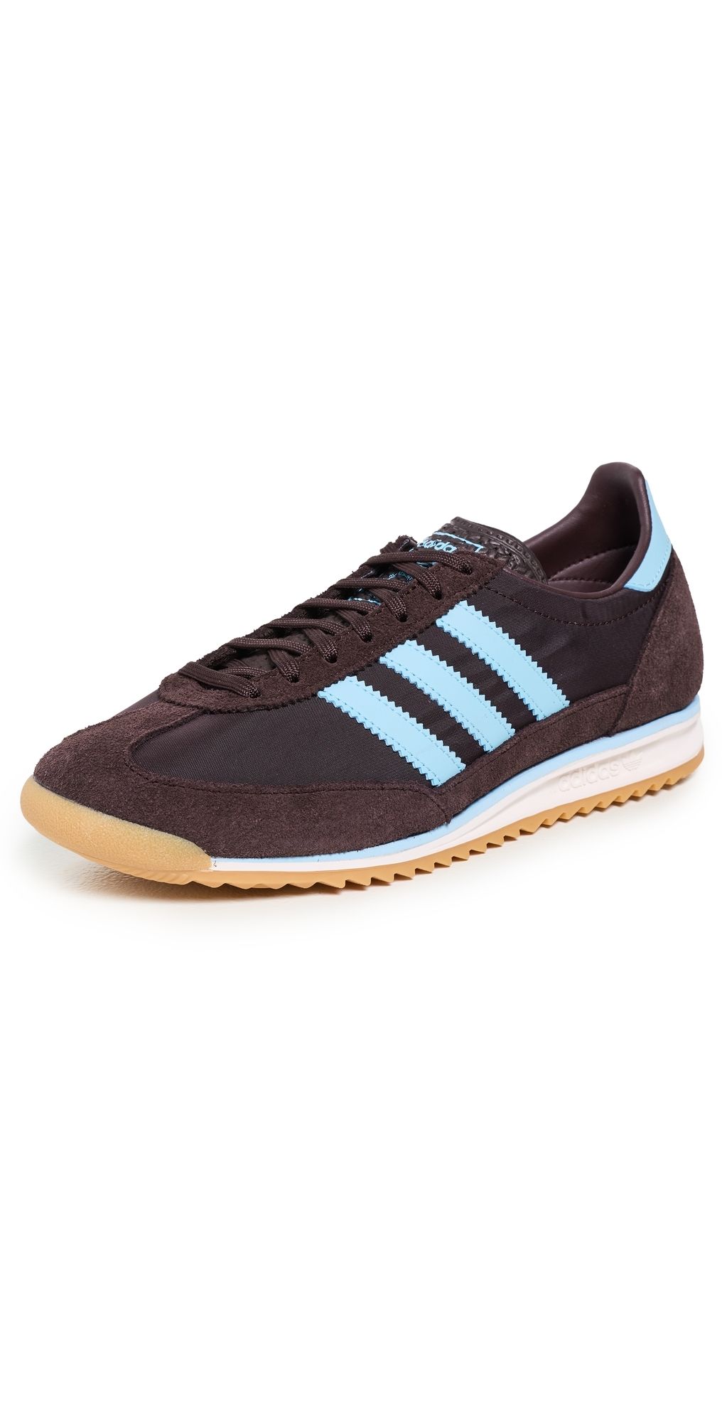 adidas SL 72 OG Sneakers Aurora Coffee/Icey Blue/Off Wh 6.5