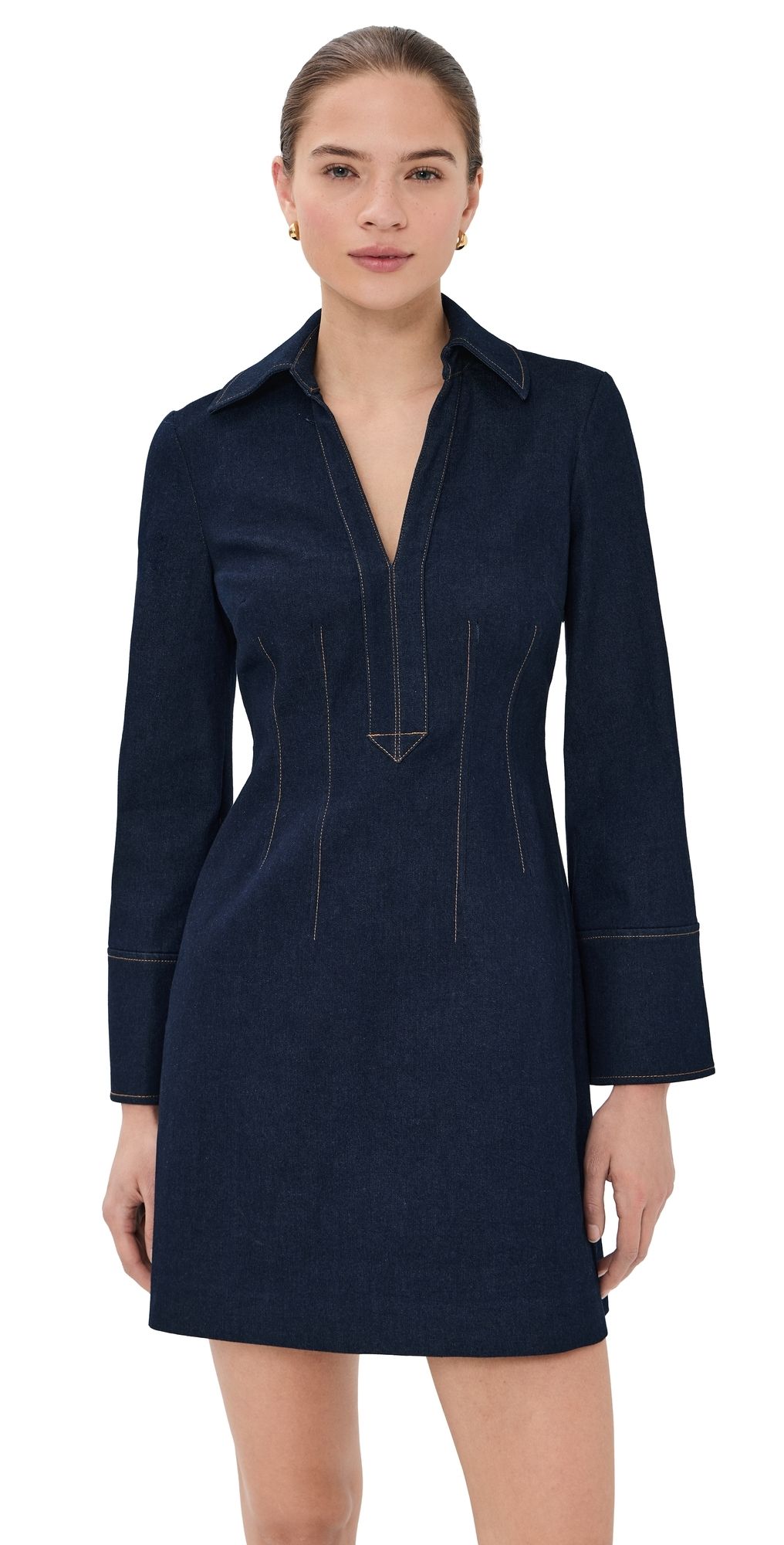 Veronica Beard Raymond Dress Midnight Wash 2