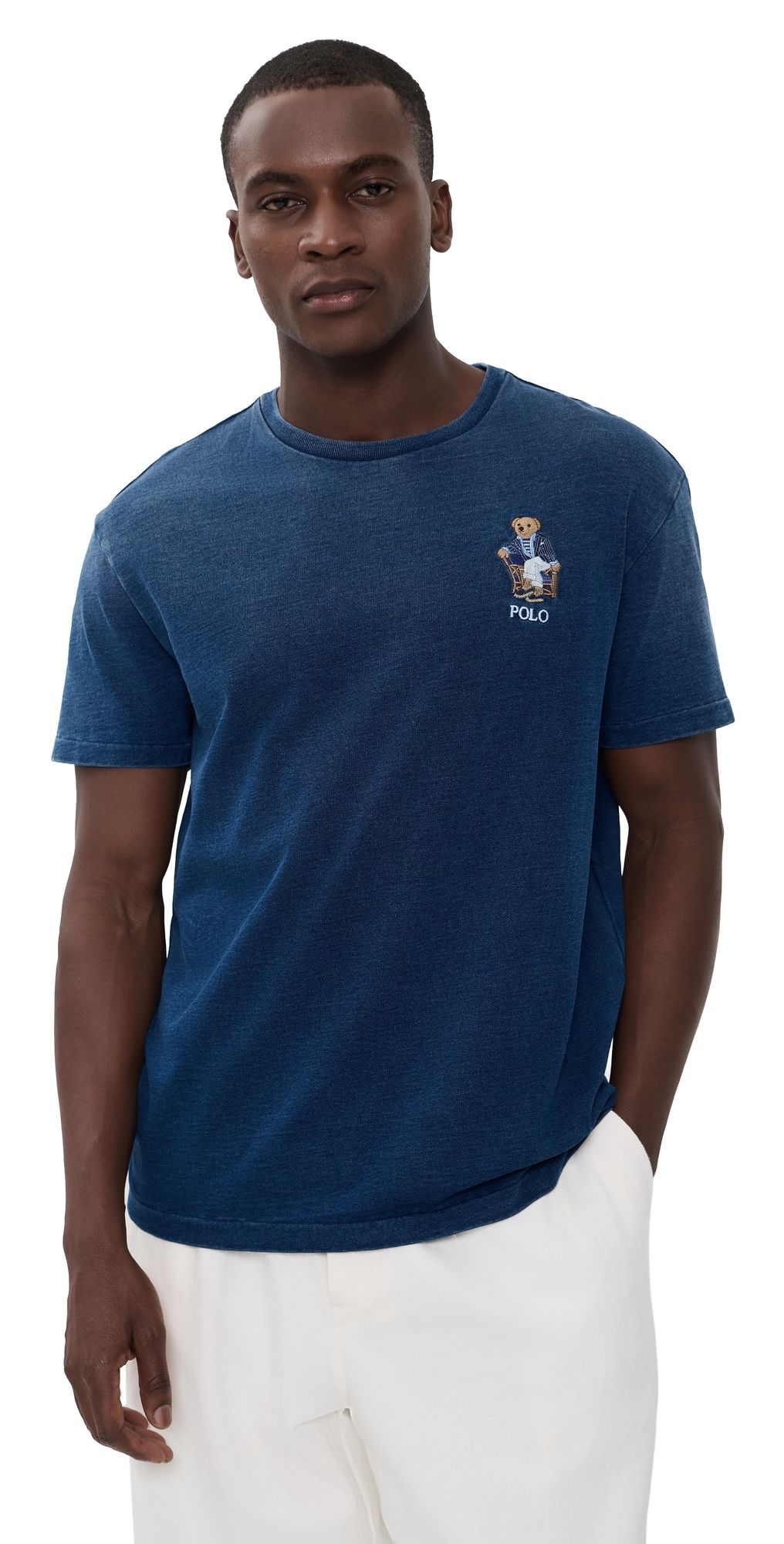 Polo Ralph Lauren Original Label Jersey Newport Bear Tee Newport Bear/Dark Indigo XL