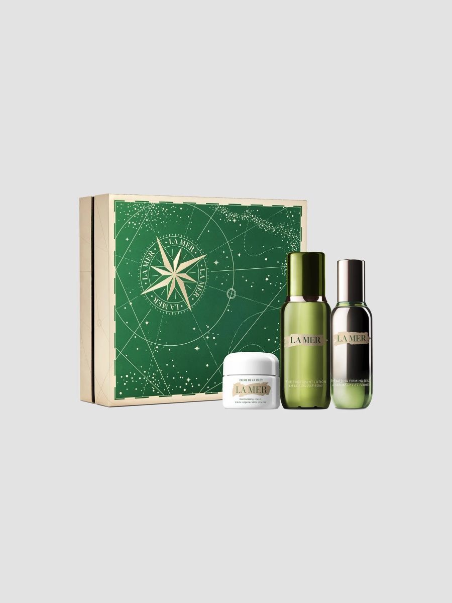 La Mer 3-Piece Lotion, Serum, and Moisturizer Set
