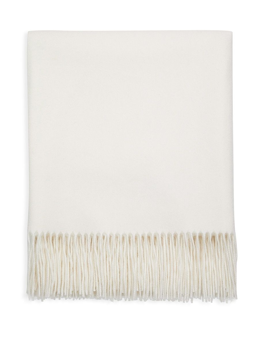 Sofia Cashmere Trentino Cashmere Throw - Grey