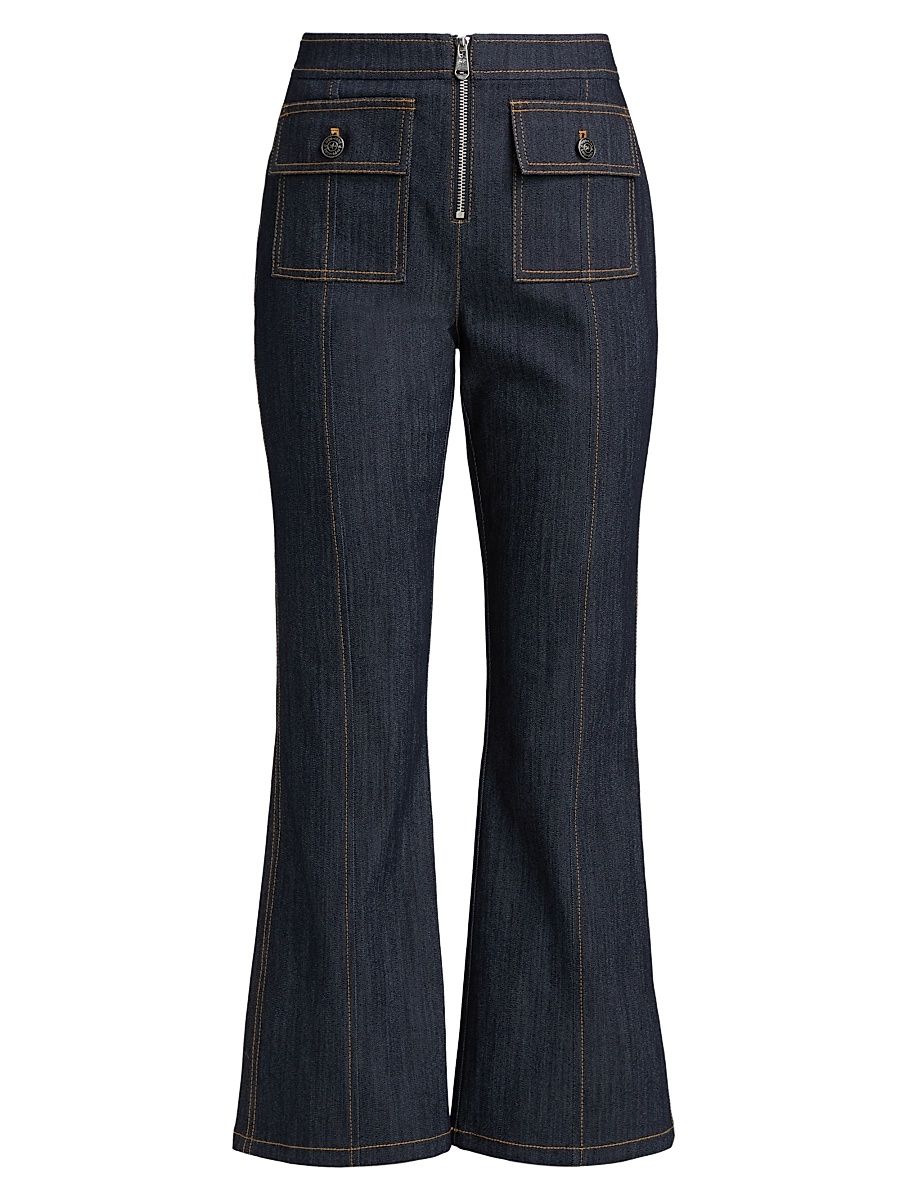 Women's Azure Crop Jeans - Indigo - Size 6