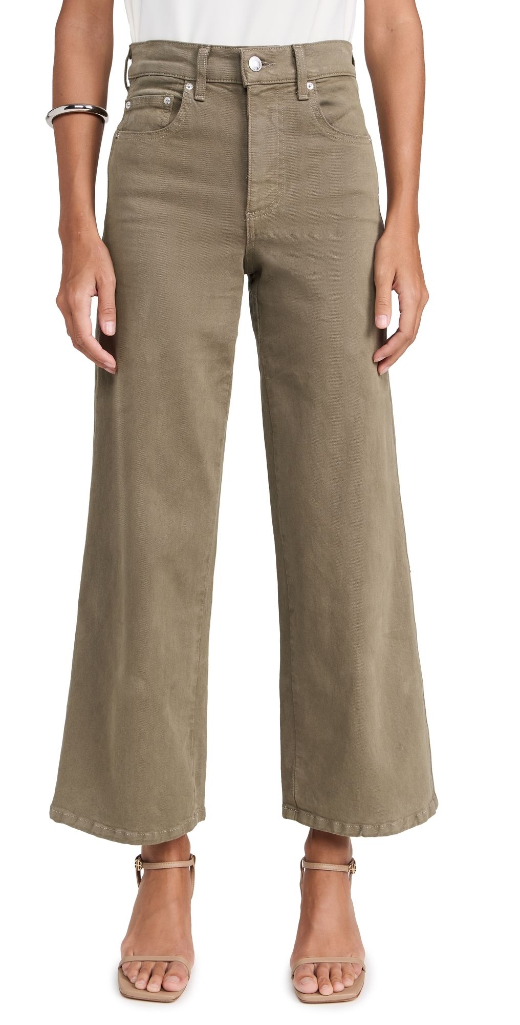 LE JEAN Juliette Wide Leg Ankle Jeans Mountain 23