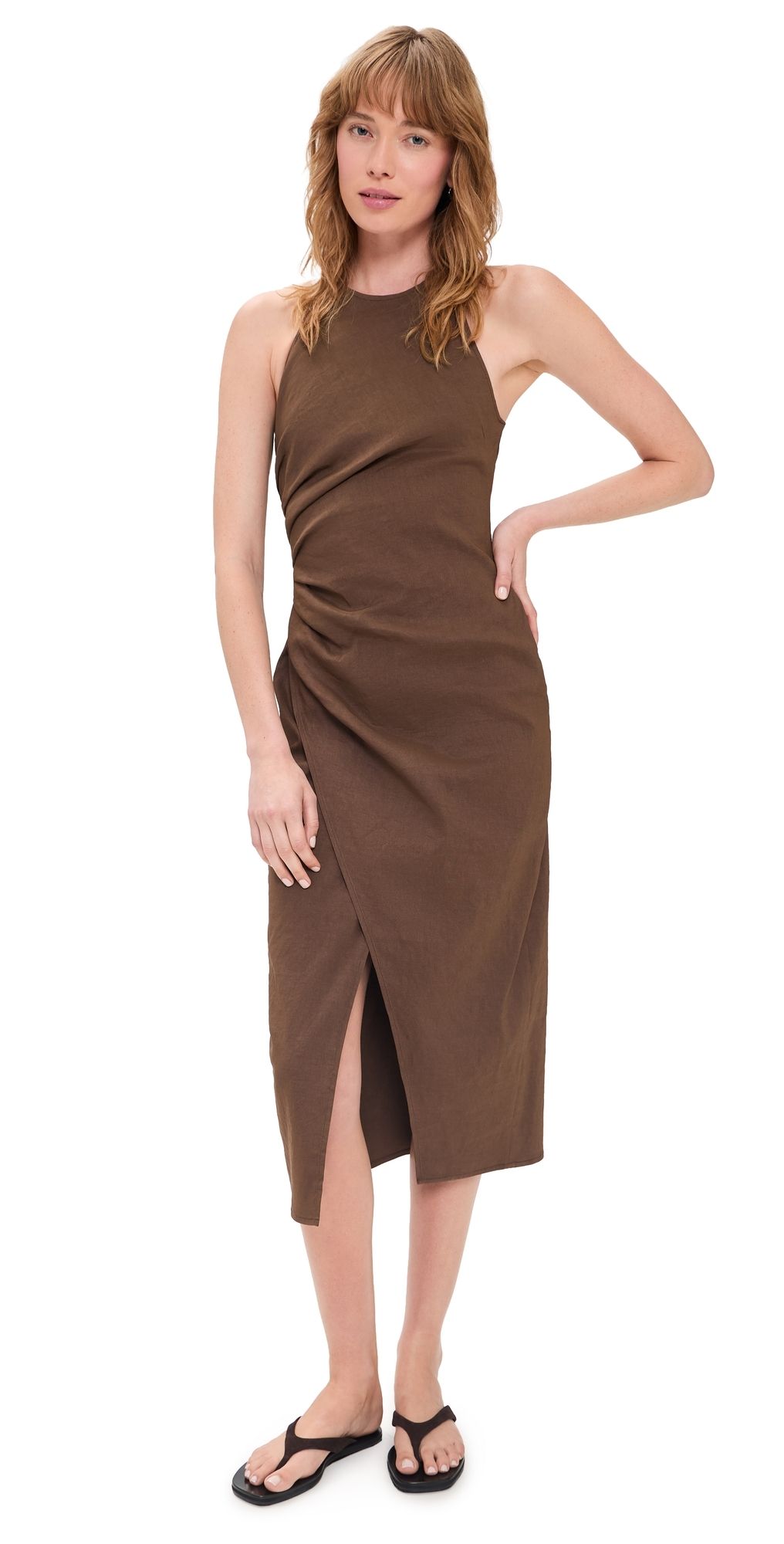 A. L.C. Sylvie Dress Milk Chocolate 6