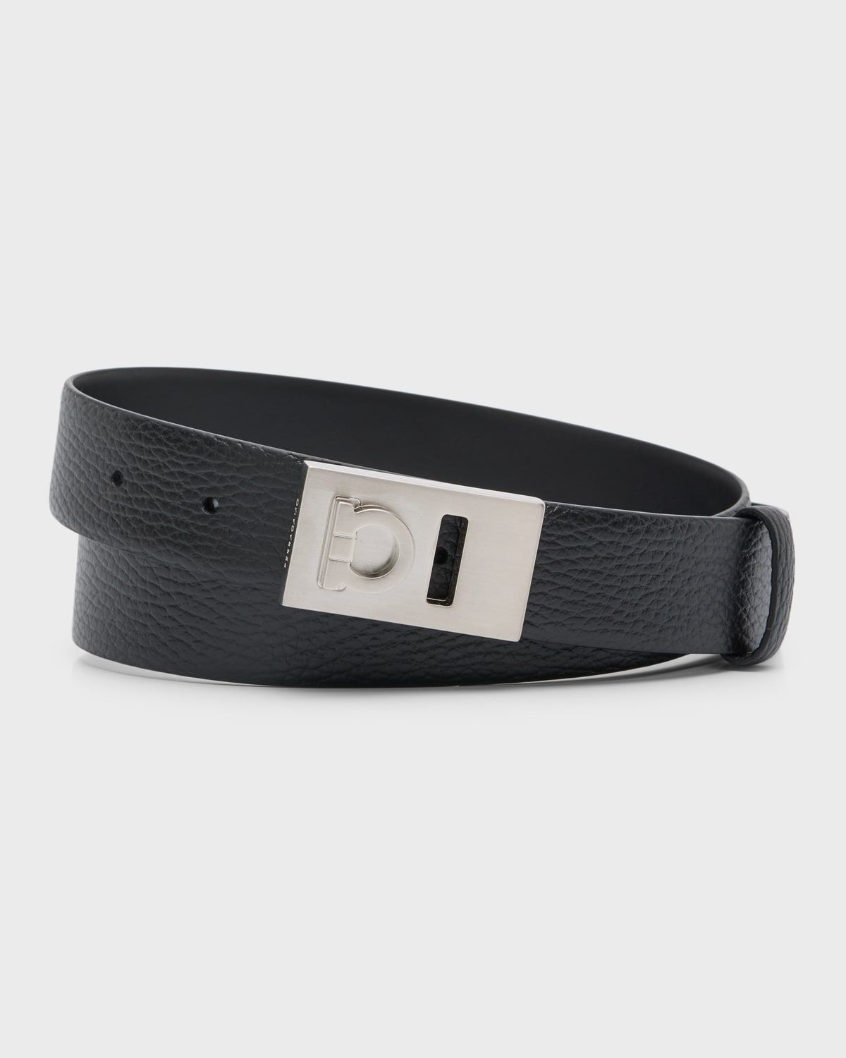 Men & apos;s Gancini Reversible Leather Belt