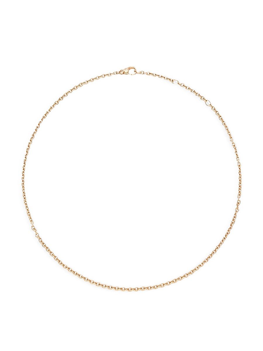 Women's 18K Rose Gold Chain Necklace