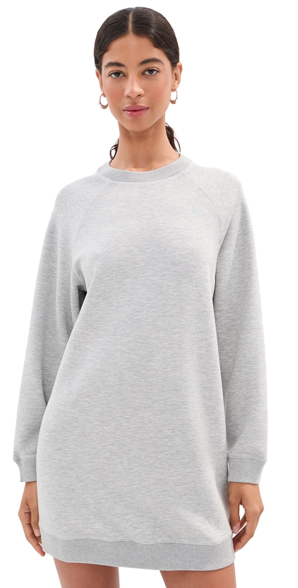 LE BOP Jamie Sweatshirt Dress Heather Grey M
