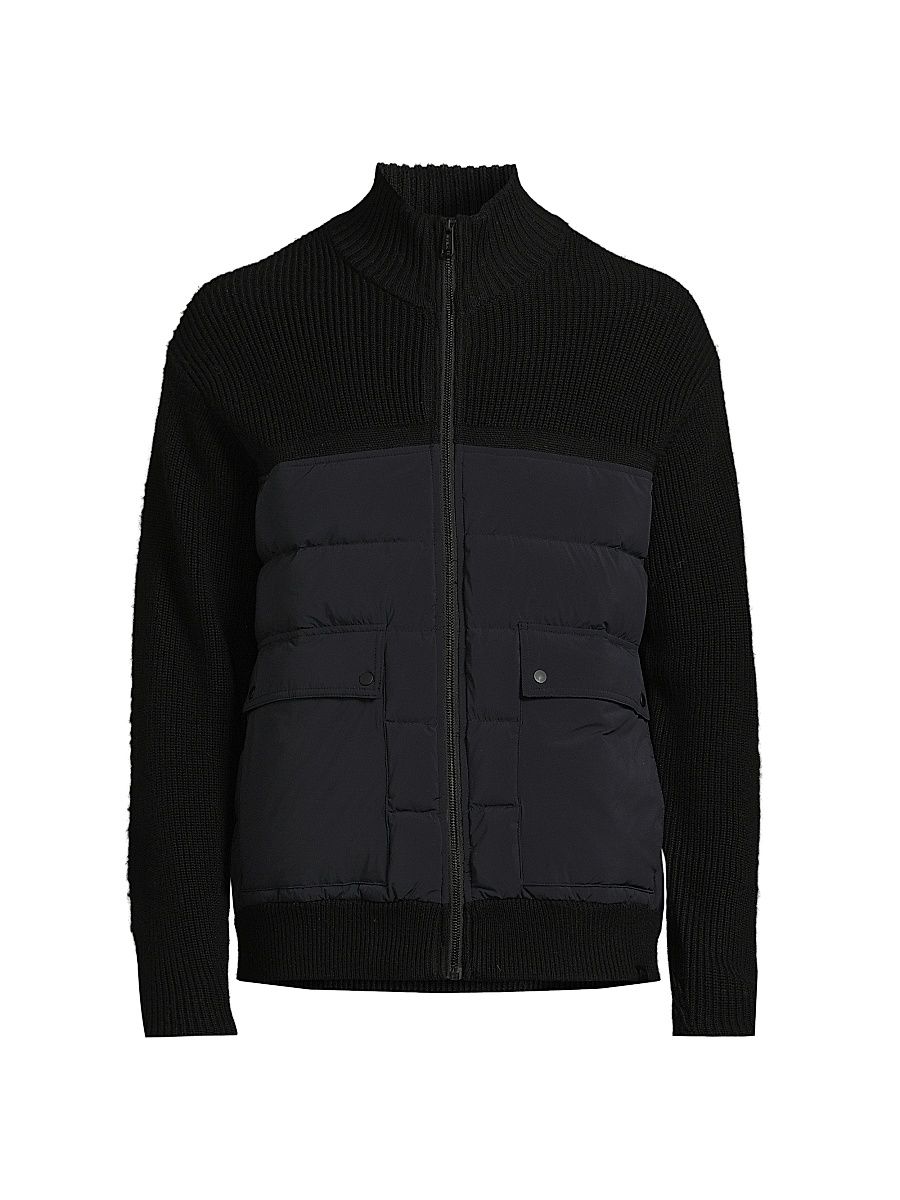 Men's Legacy Hybrid Mid-Layer Jacket - Black - Size 46