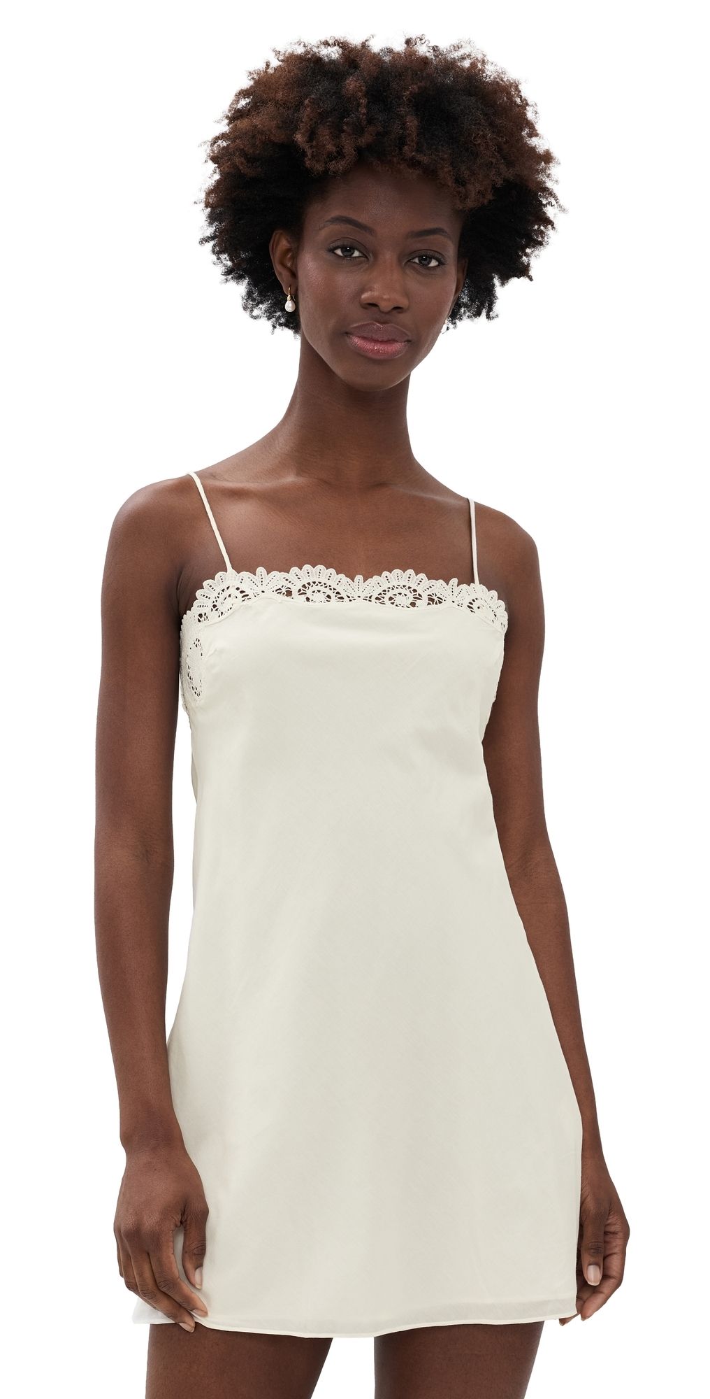 POSSE Darya Mini Dress Cream M
