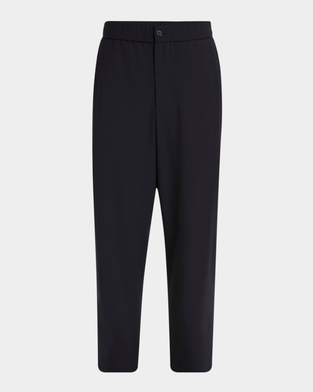 Men & apos;s Wool Crepe Trousers