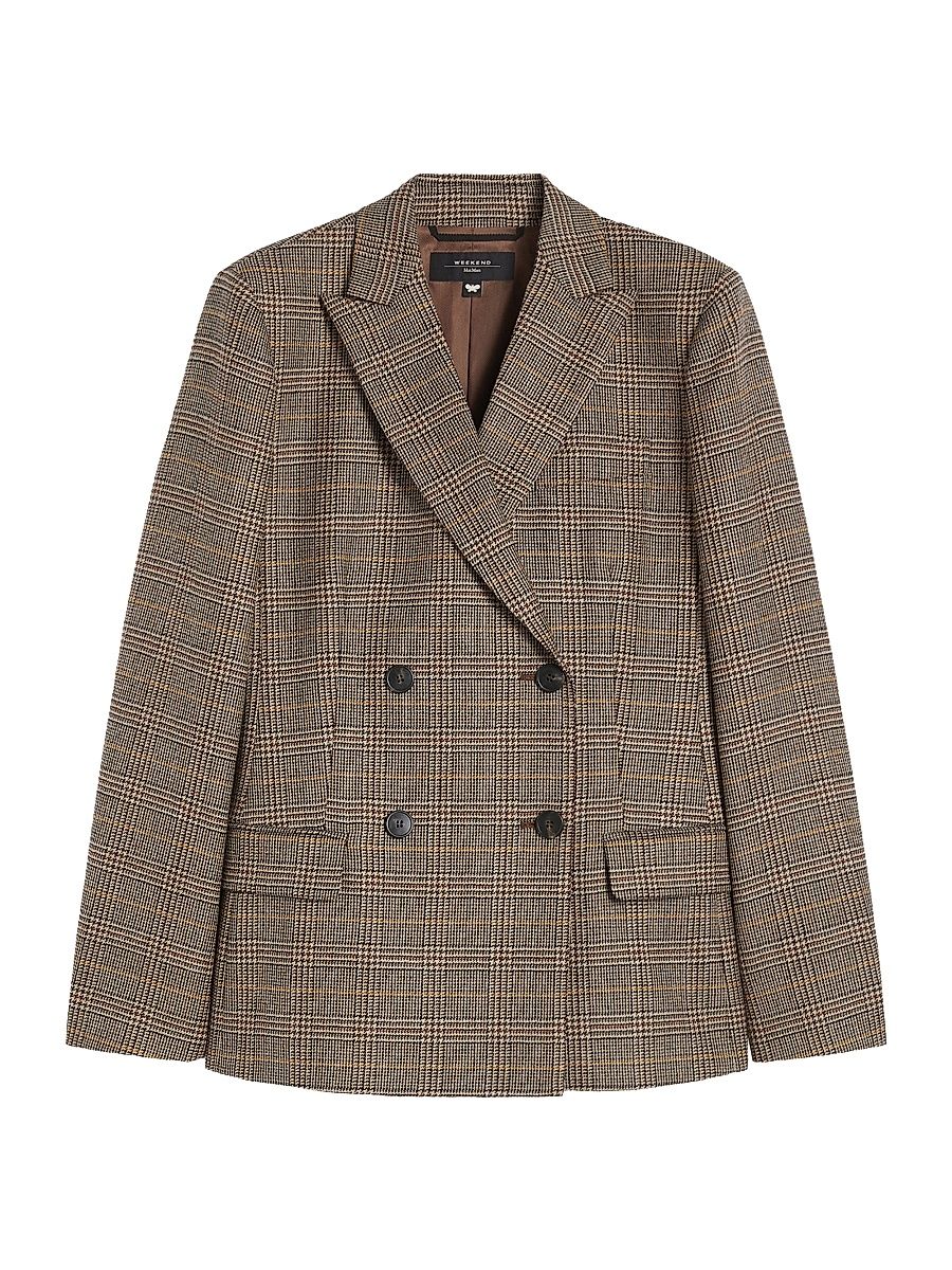 Women's Wool Batavia Blazer - Chocolate Galles - Size 14