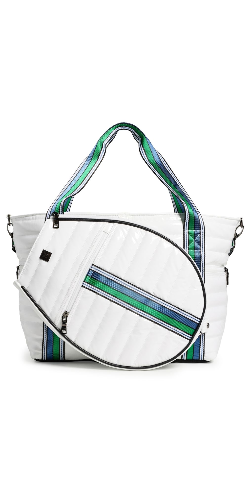 Think Royln Love Royln Tennis Bag White Patent One Size