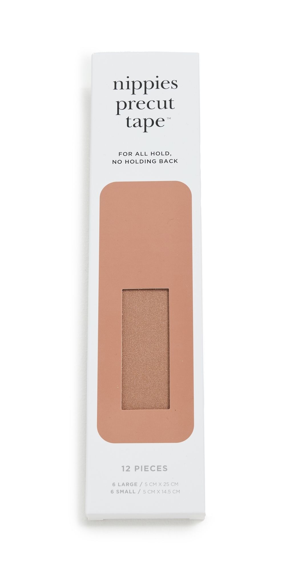 Bristols 6 Nippies Pre-Cut Tape Caramel One Size