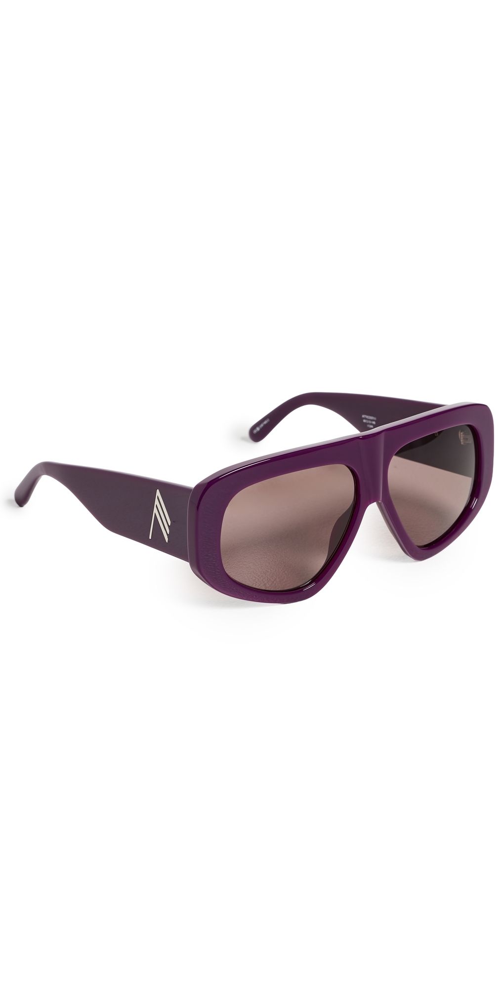The Attico Milano Sunglasses Purple One Size