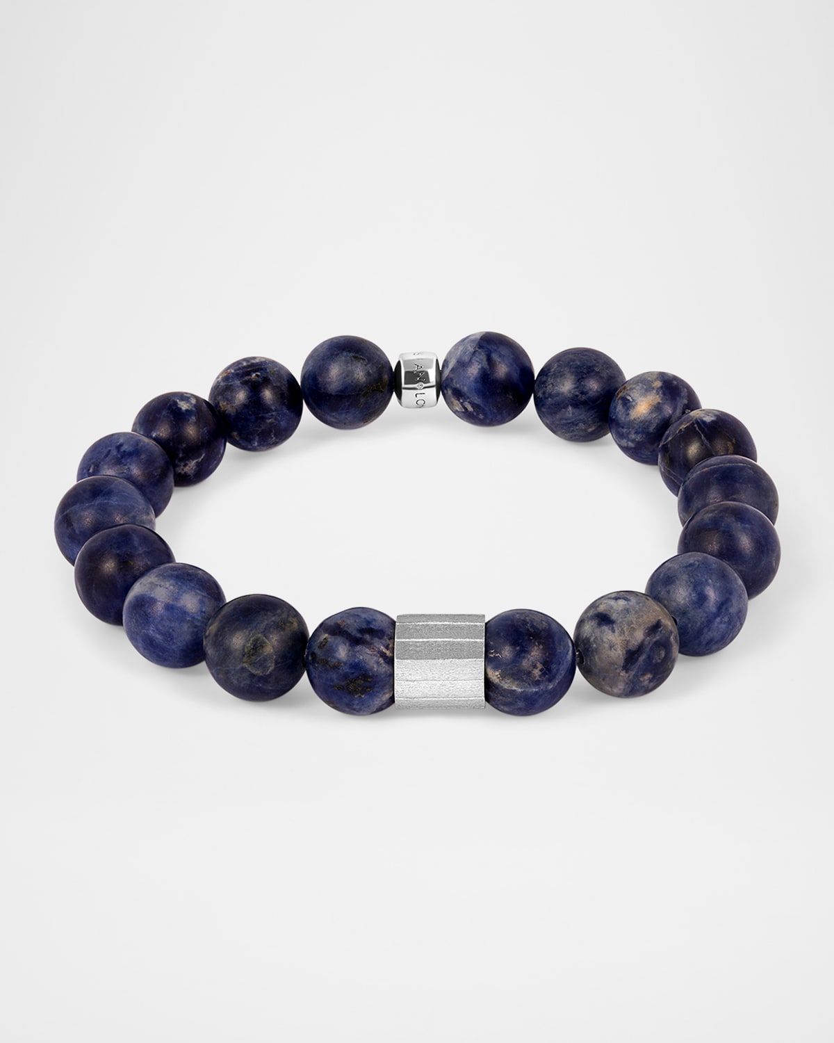 Men & apos;s Maxi Pop Semi-Precious Sodalite Beaded Bracelet