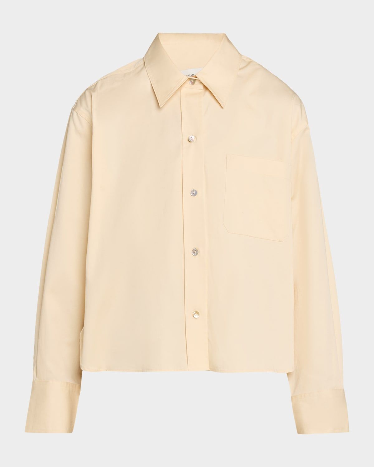 Cropped Long-Sleeve Shirt