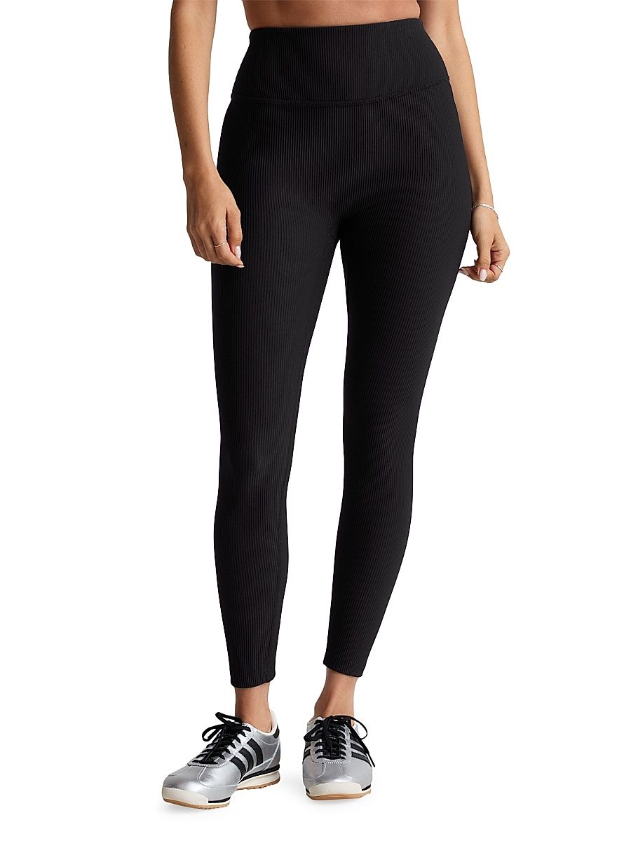 Women's Impulse Midi High-Waist Leggings - Black Onyx - Size Small