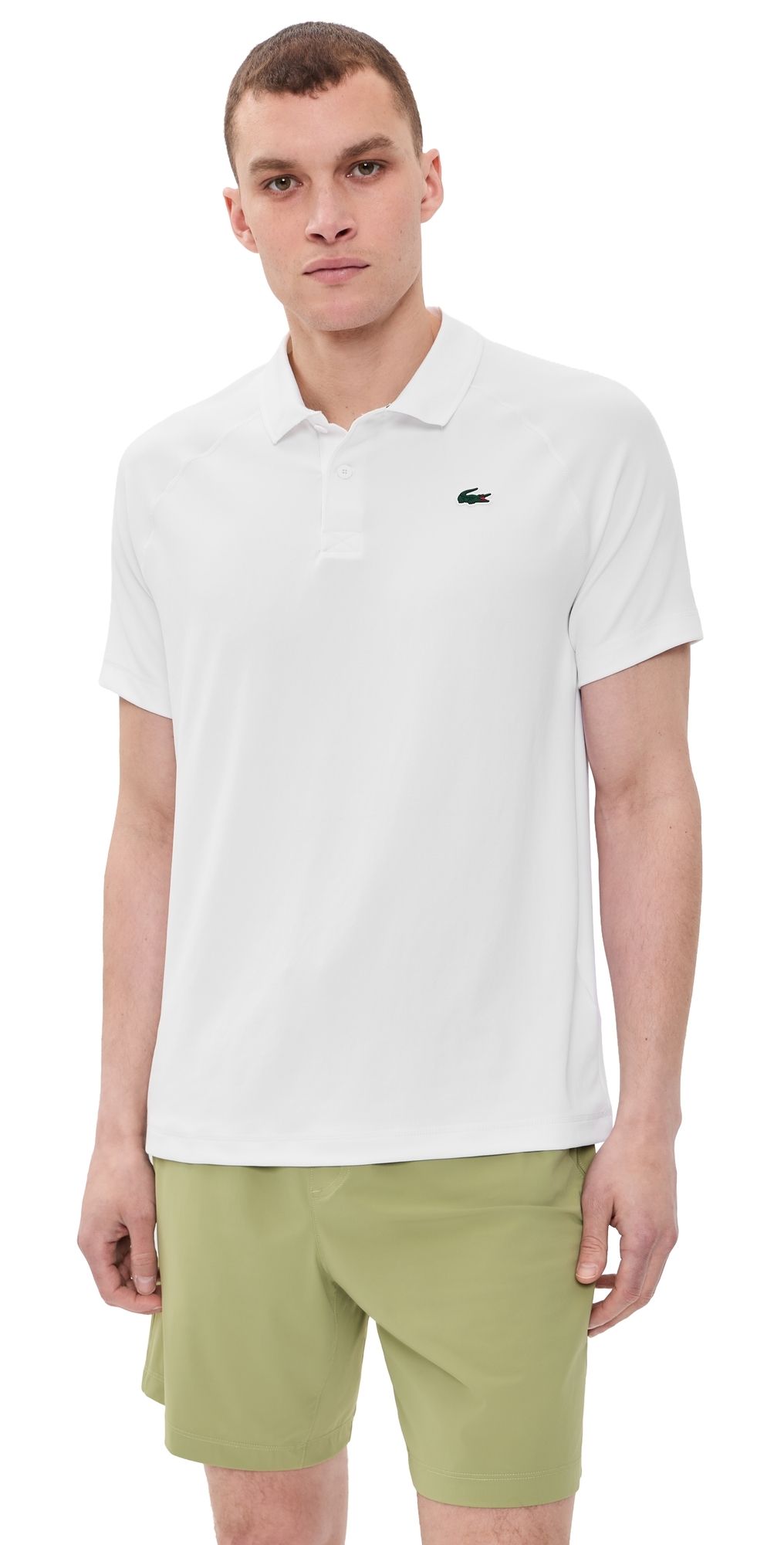 Lacoste Performance Polo Blanc L