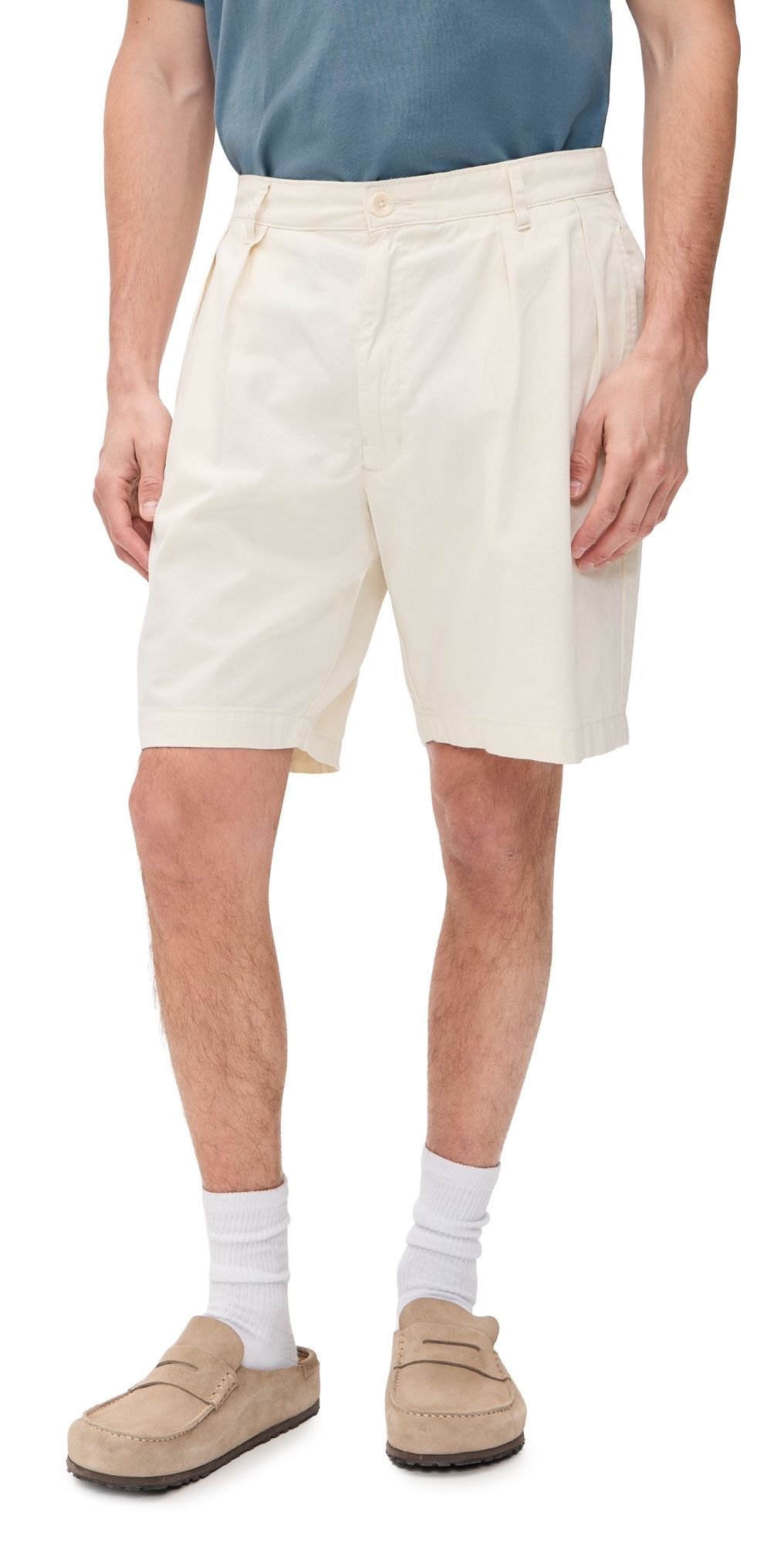Service Works Twill Part Timer Shorts Off-White XXL