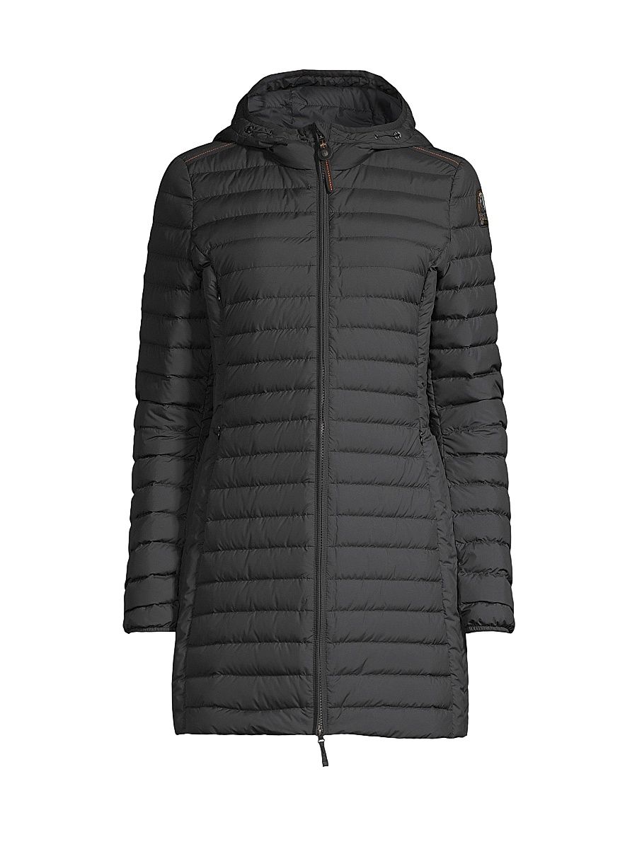 Women's Irene Quilted Down Parka - Black - Size Small