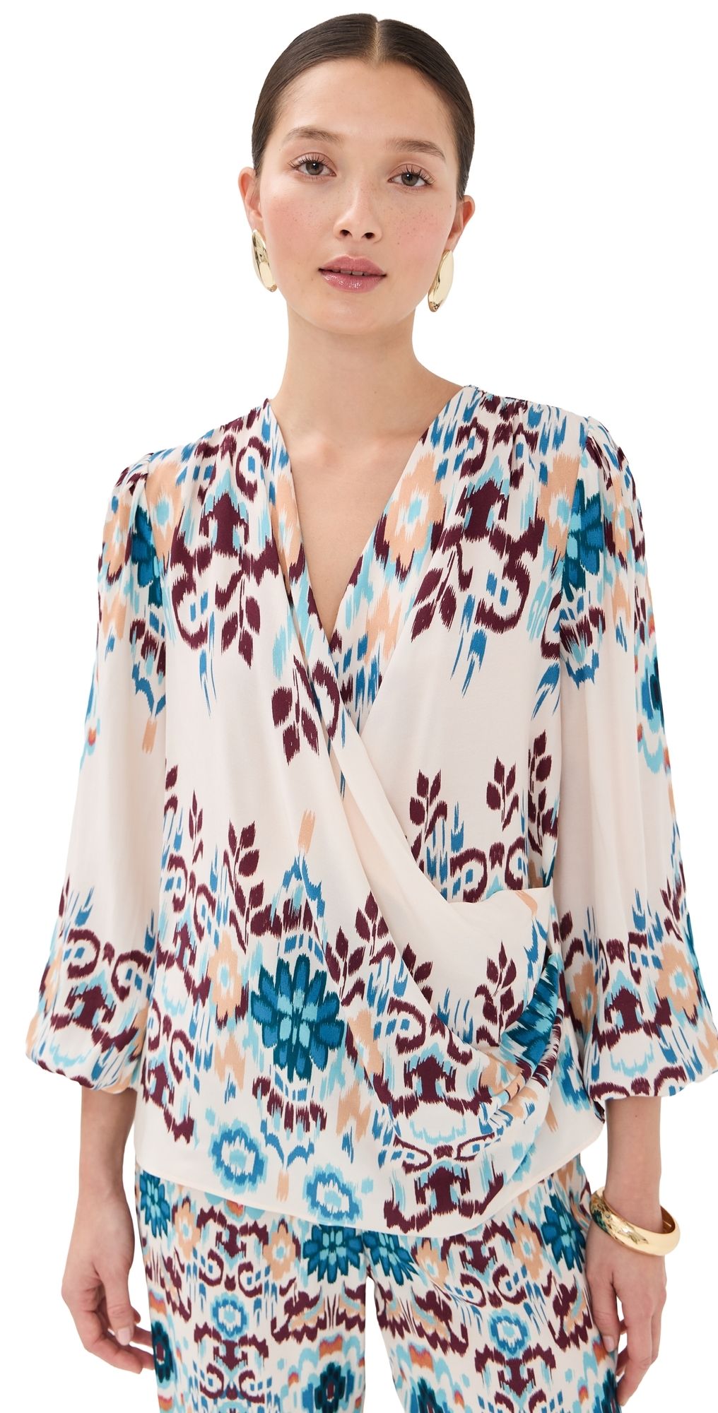 Figue Jocelyn Top Mirage Ikat Biscotti Beige S
