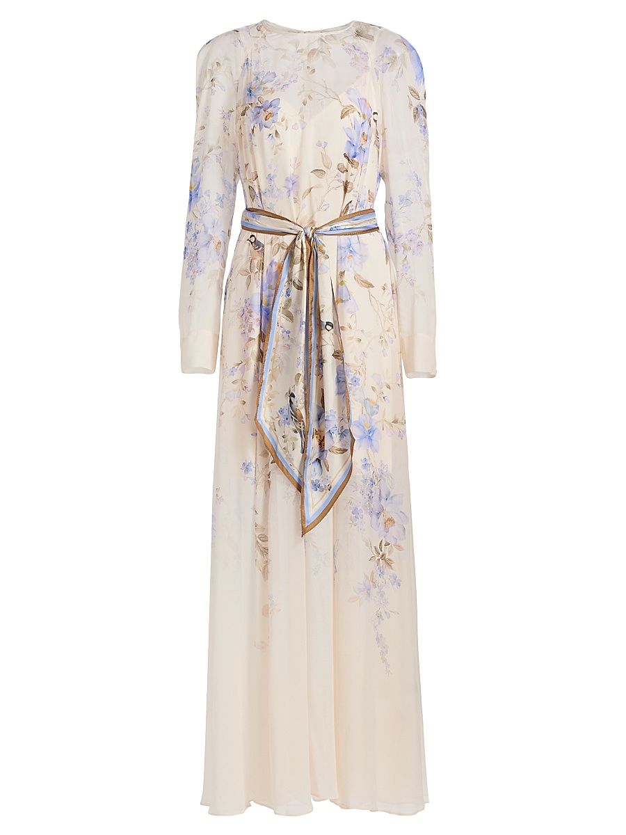 Women's Luna Sheath Maxi Dress - Blue Songbird - Size 10