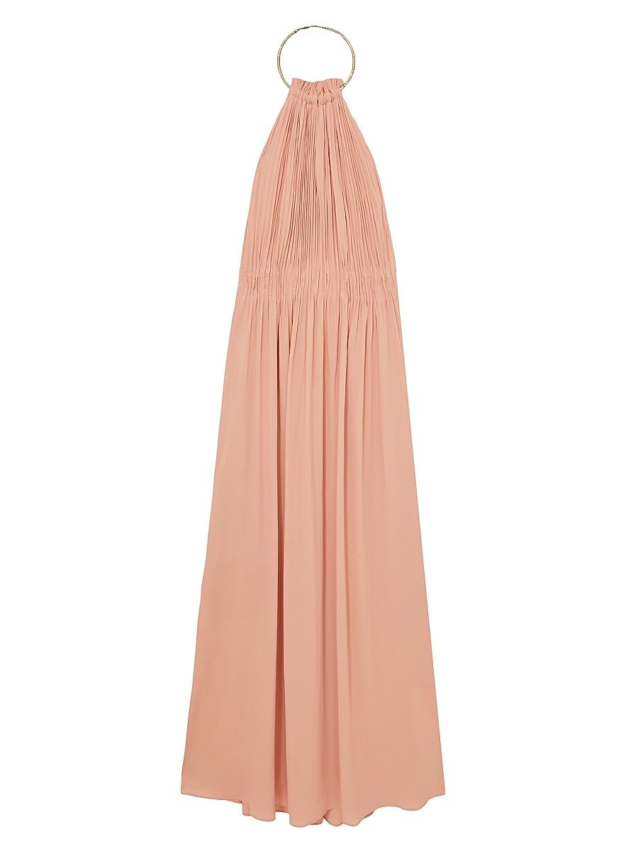Women's Vinnie Halterneck Gown - Pink - Size 14