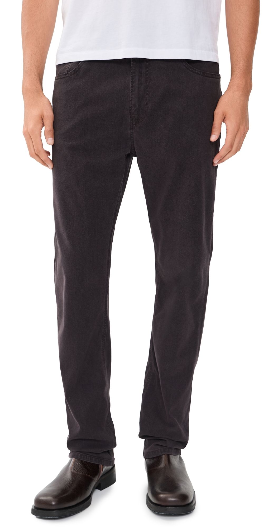 FRAME Modern Straight Jeans Deep Brown 33