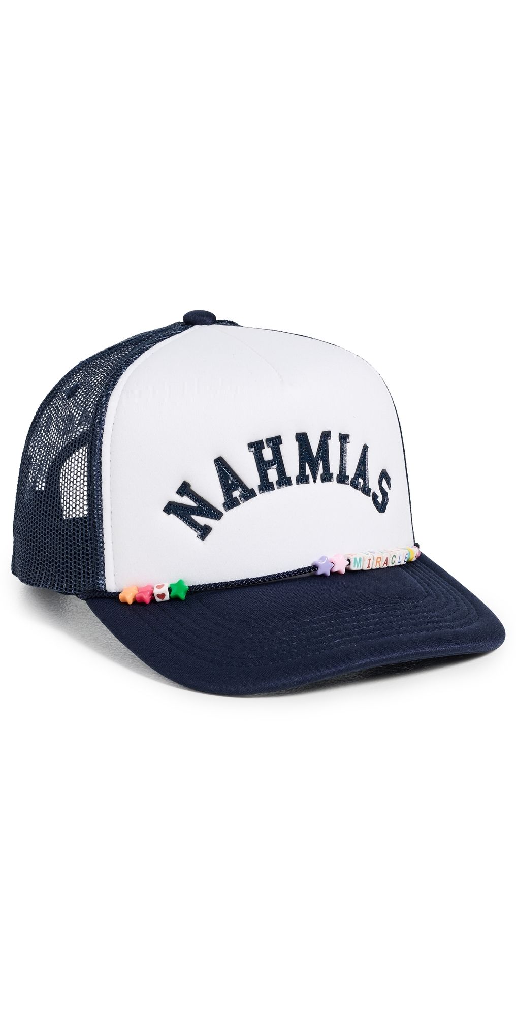 Nahmias Friendship Trucker Hat Blue Accessories One Size