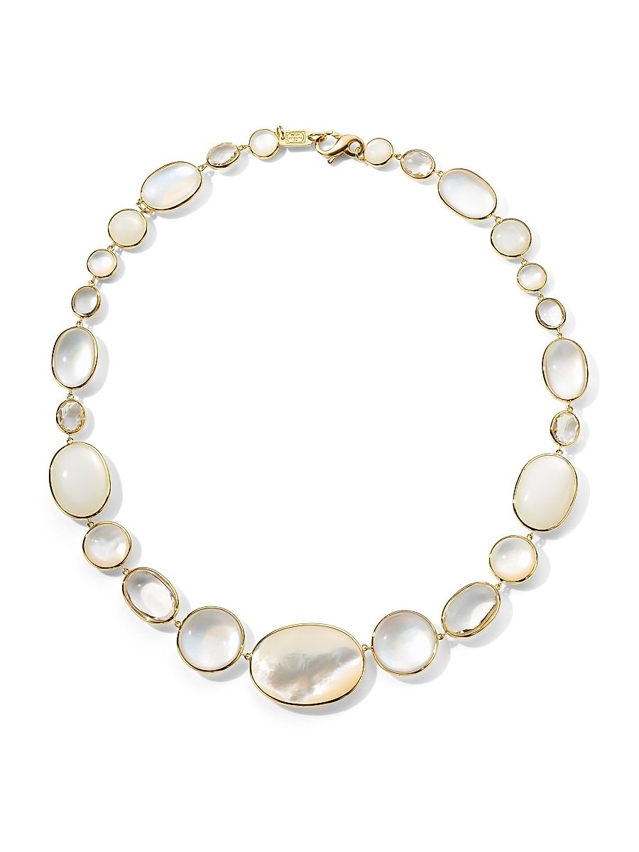 Women's Luce 18K Yellow Gold & Multi-Stone Short Necklace - Yellow Gold
