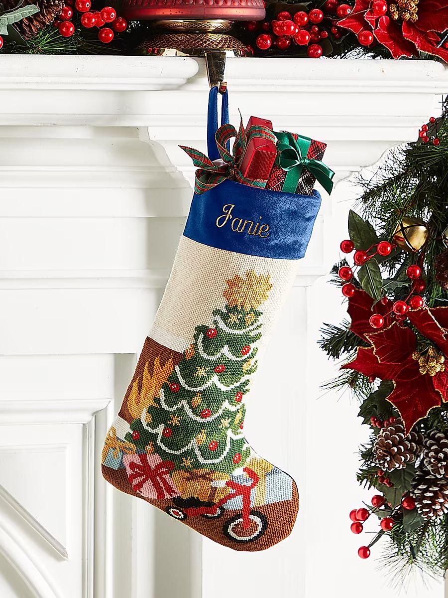 Home For The Holidays Christmas Stocking