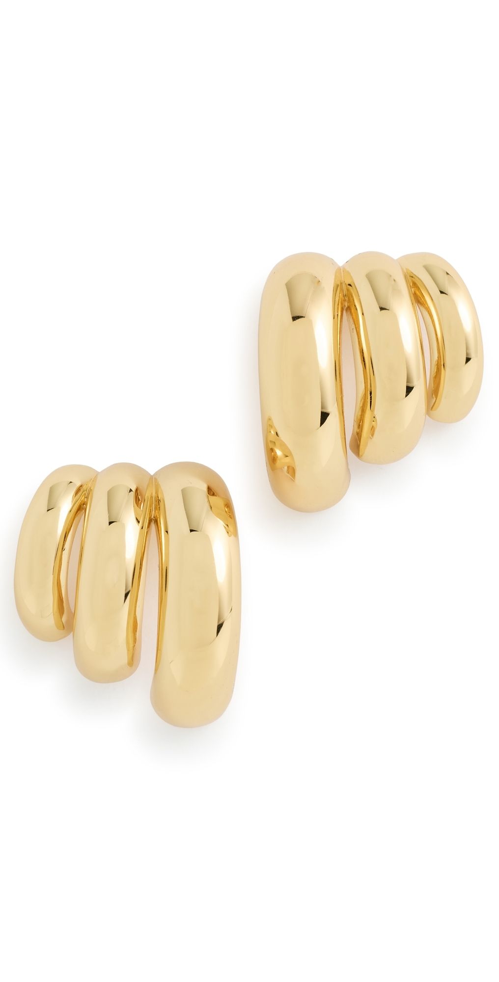 éliou Tripla Earrings Gold One Size