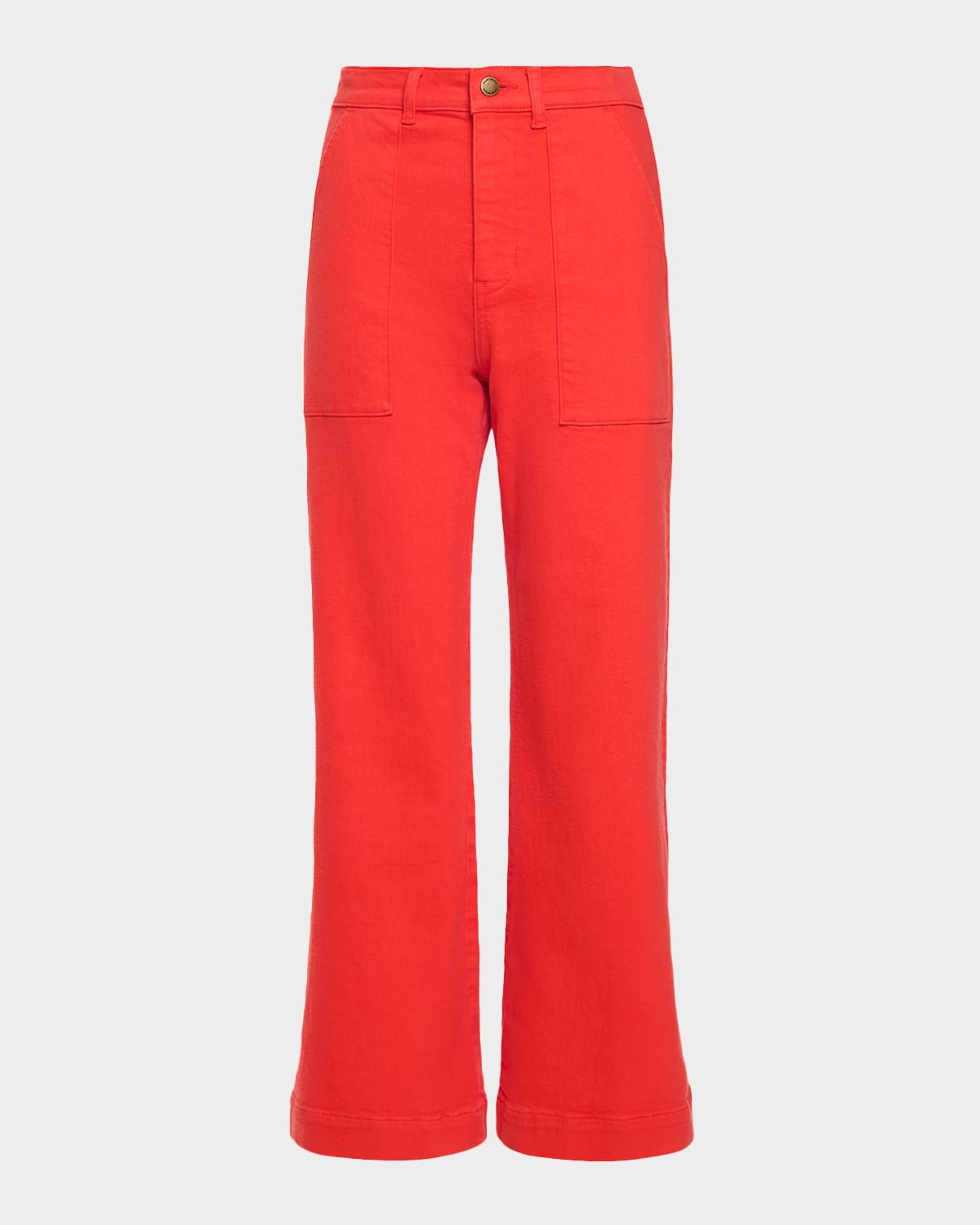Clifford Cropped Wide-Leg Jeans