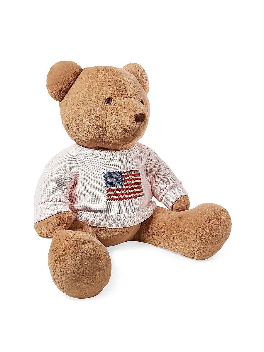 Sweater Teddy Bear Plush Toy - Pink
