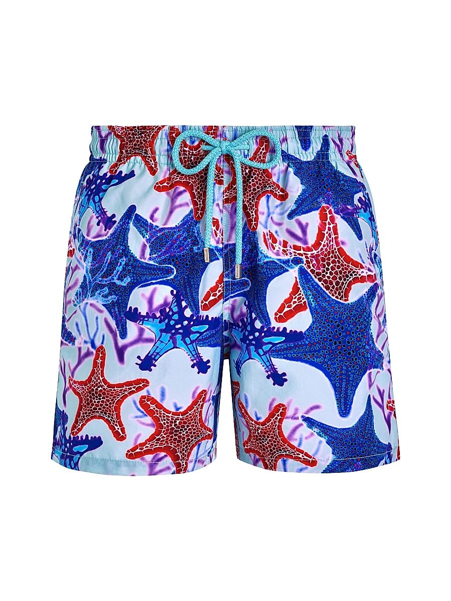 Men's Glowed Stars Swim Trunks - Size Medium