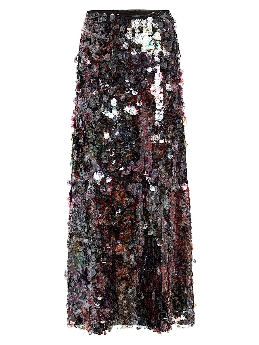 Women's Odessa Sequin Maxi Skirt - Euphoria Sequin - Size 8