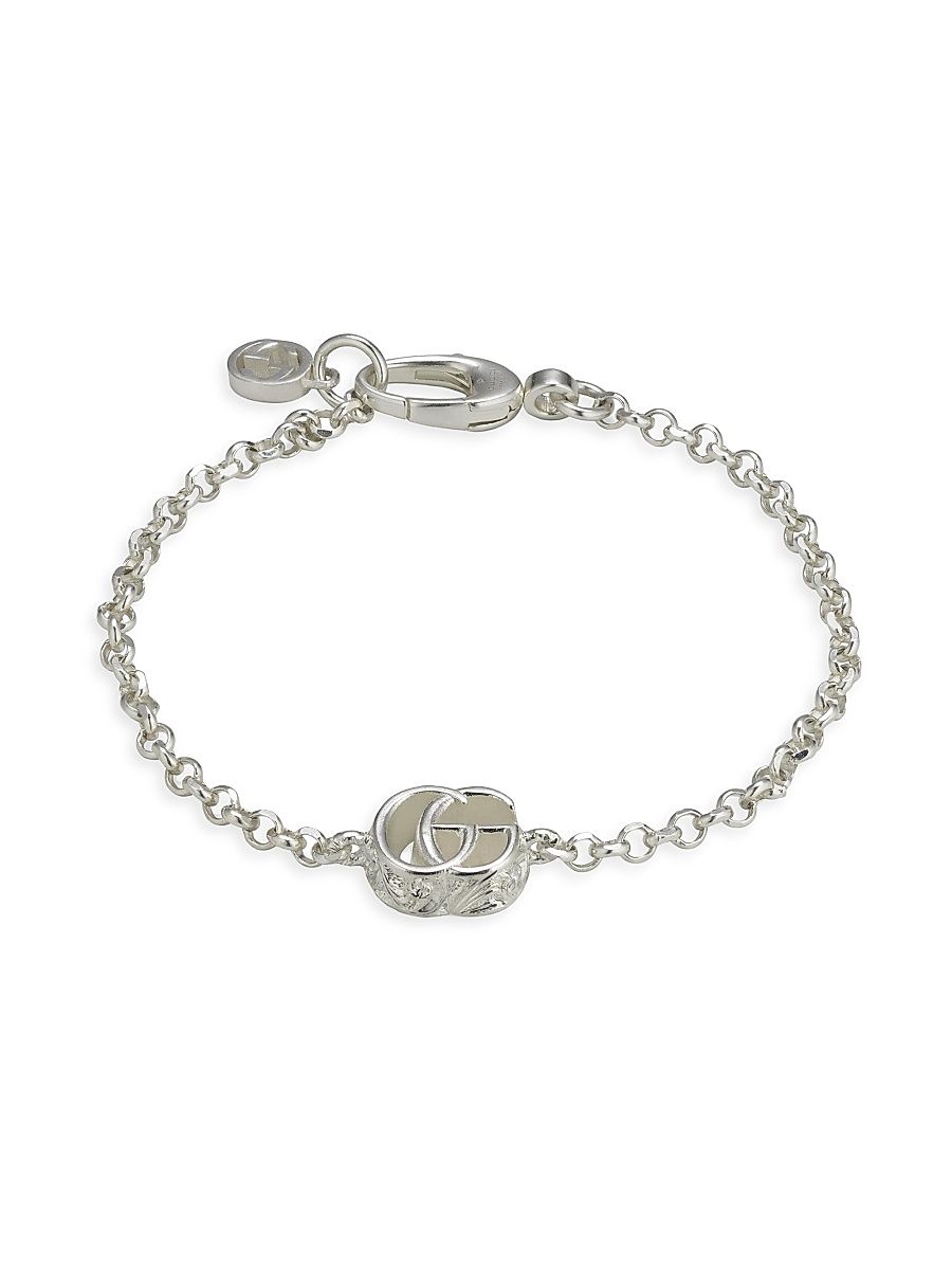 Women's GG Marmont Sterling Silver Bracelet - Silver