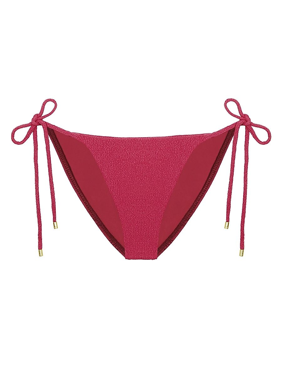 Women's Firenze Side-Tie Bikini Bottom - Pink - Size XL