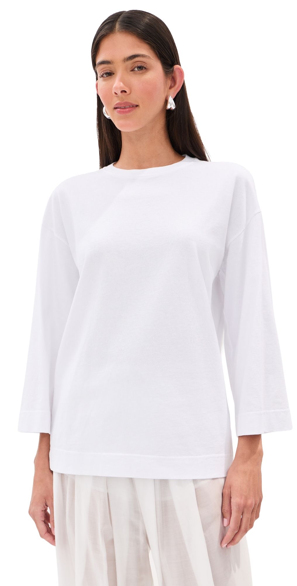 DARKPARK Suzy Relaxed Jersey Tee White L
