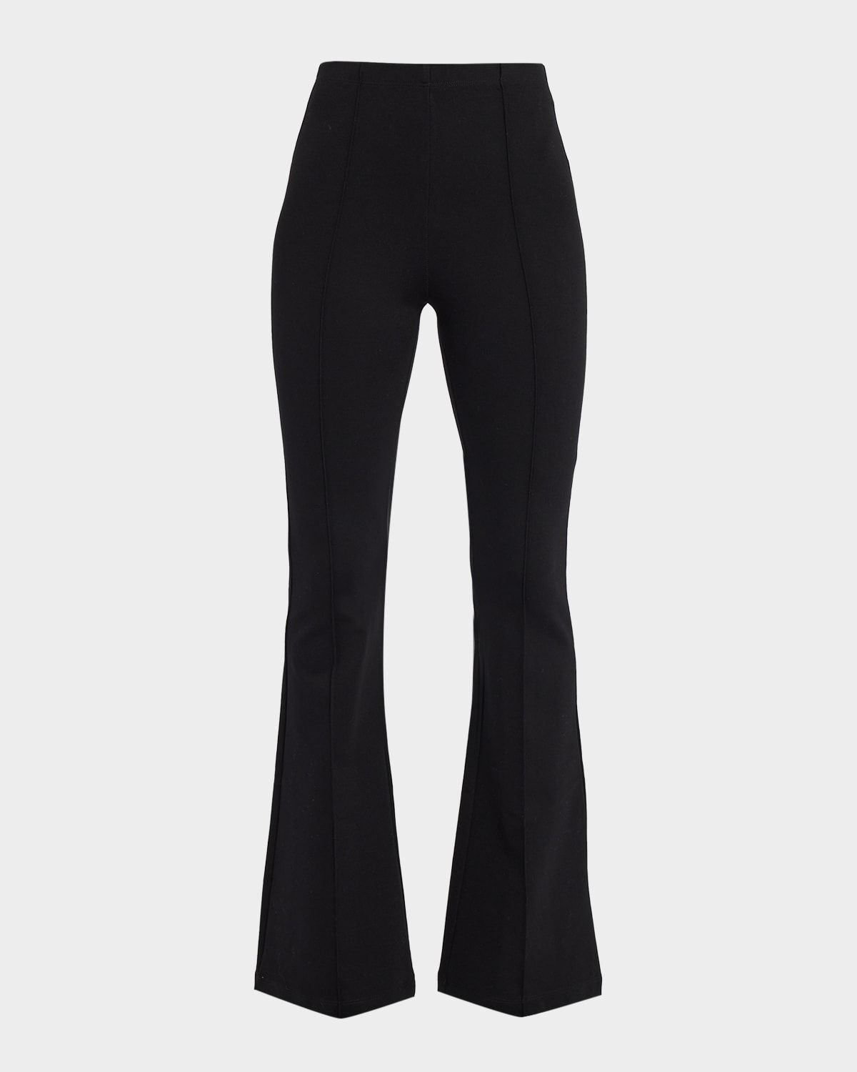 Bailey High-Rise Pintuck Flare Pants