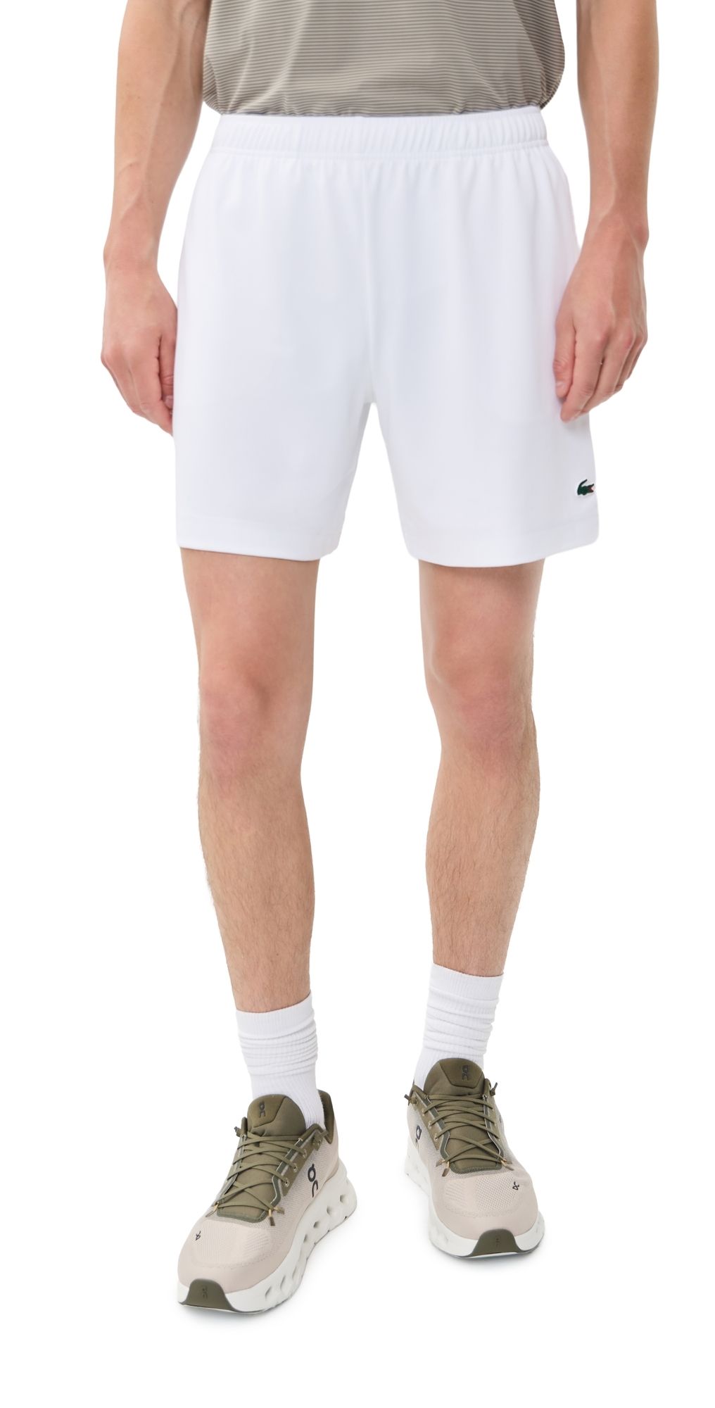 Lacoste Performance Shorts 6.25 White M