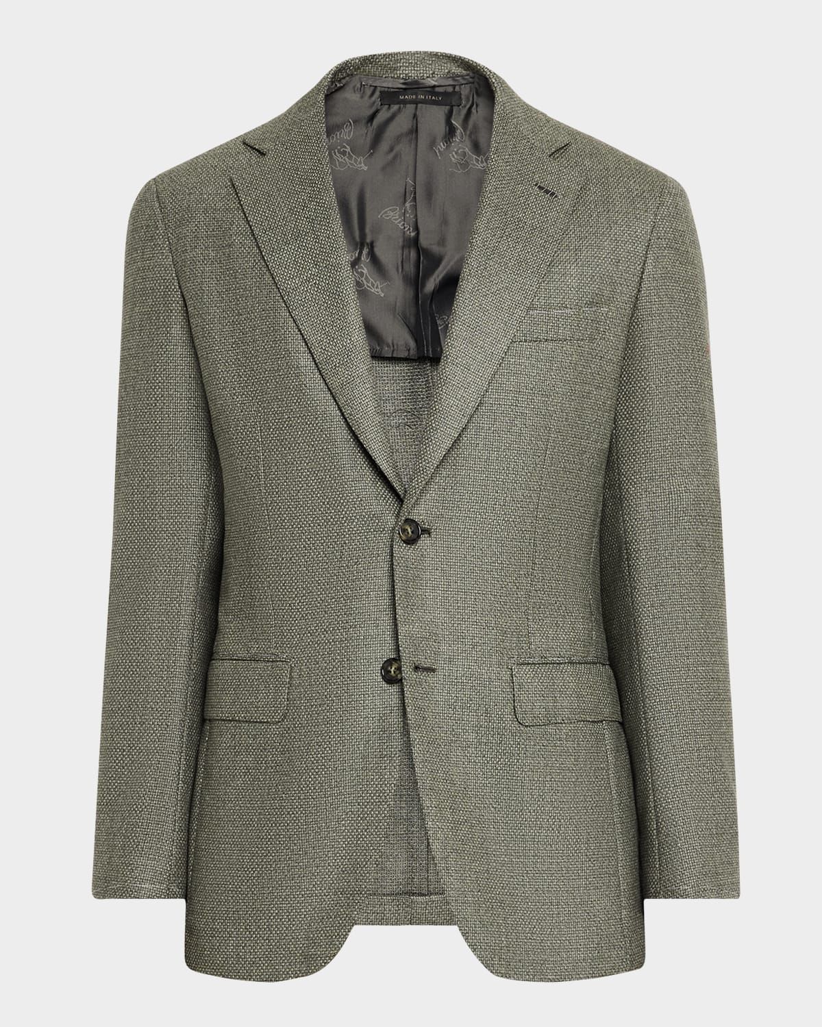 Men & apos;s Textured Wool-Cashmere Blazer
