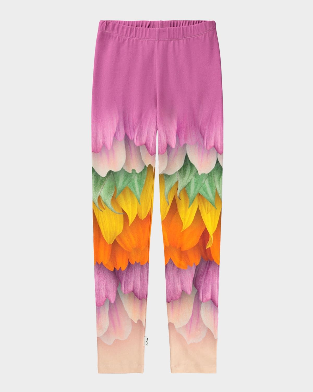 Girl & apos;s Niki Floral-Print Organic Cotton Leggings