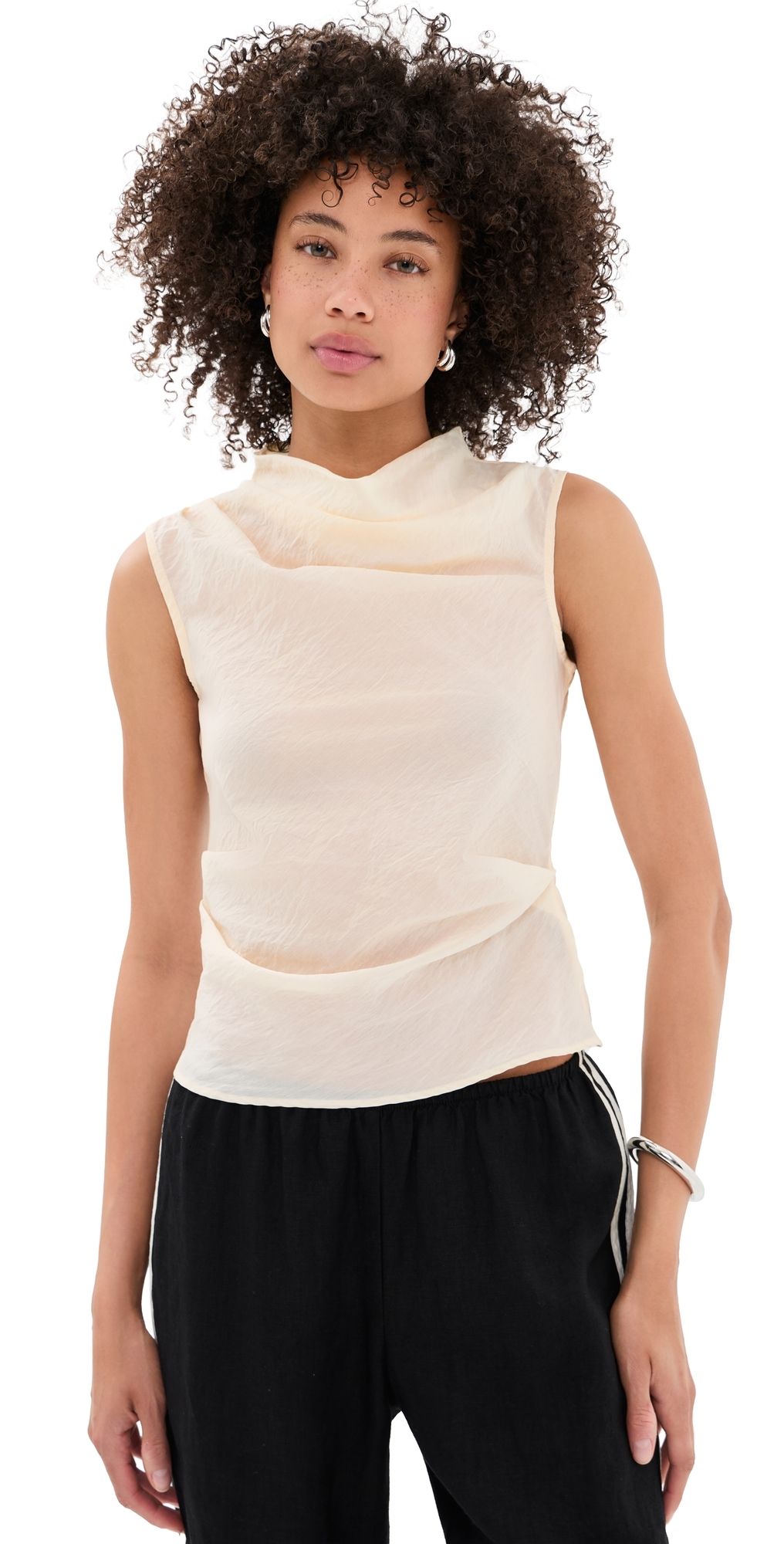 ALIGNE Dana Sheer Top White 14