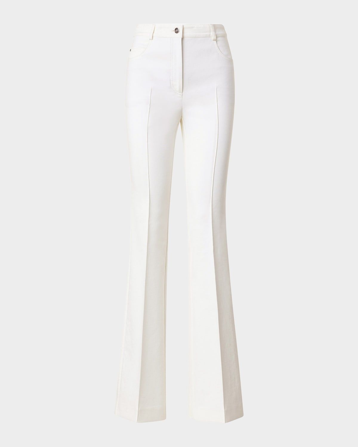 Farid Bootcut Stretch Double Face Pants