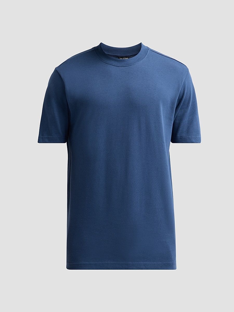 Men's Logo-Embroidered Cotton T-Shirt - Dark Denim - Size Medium
