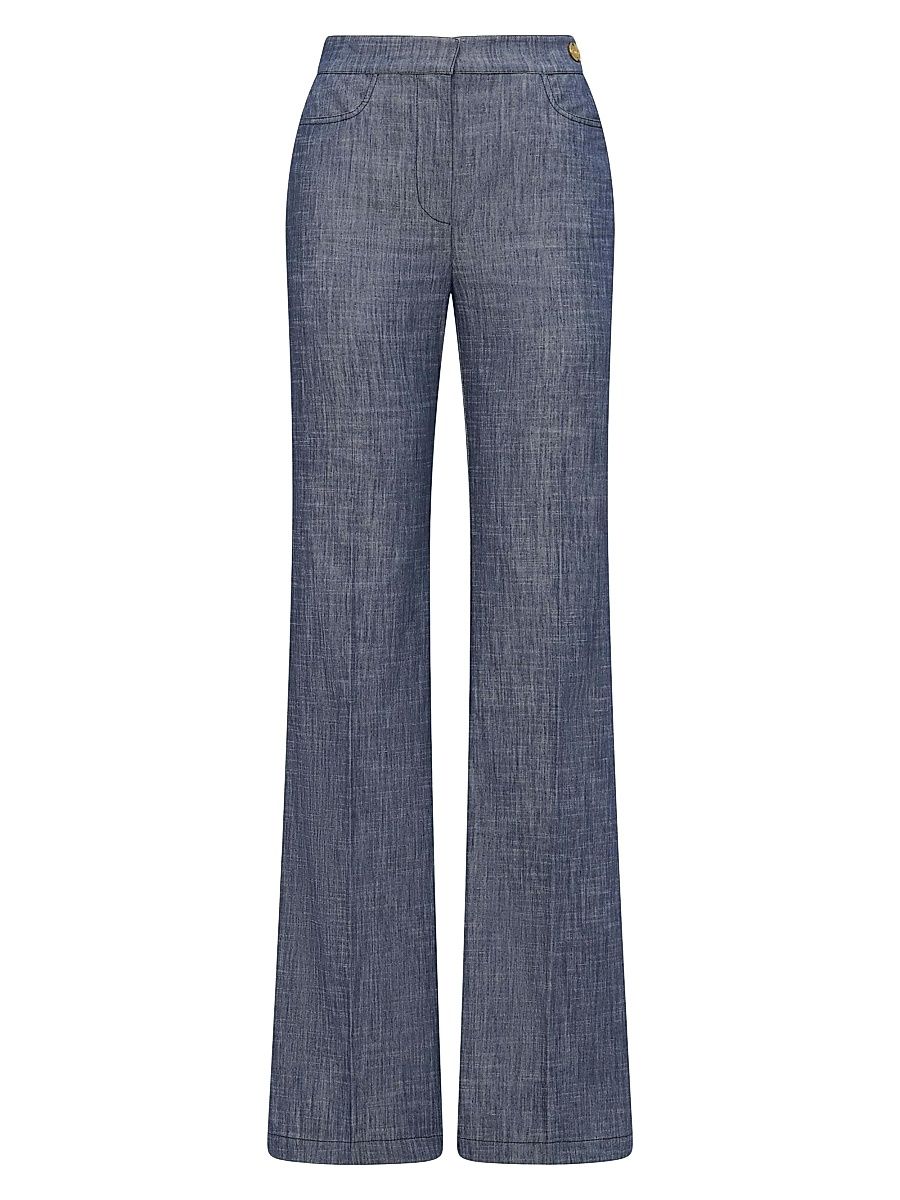 Women's Tonne High Rise Flared Jeans - Navy - Size 14